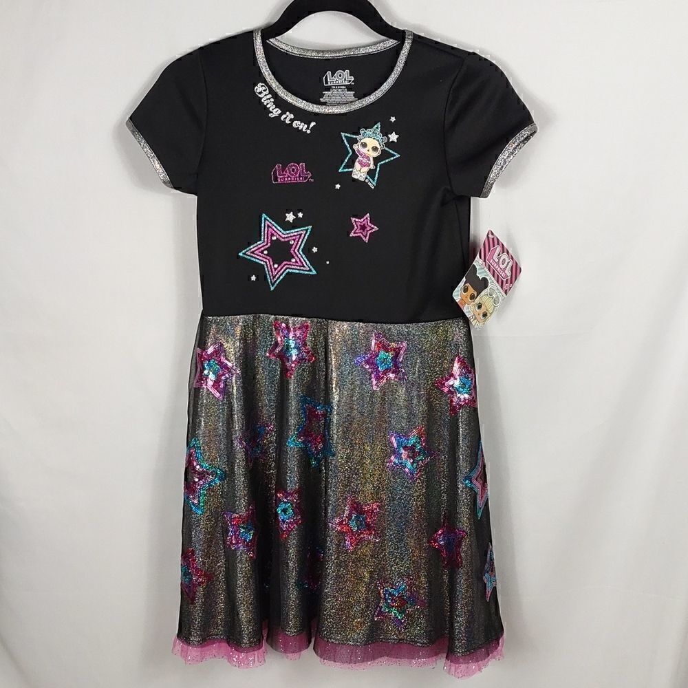 LOL Surprise Sequined Girl's Dress